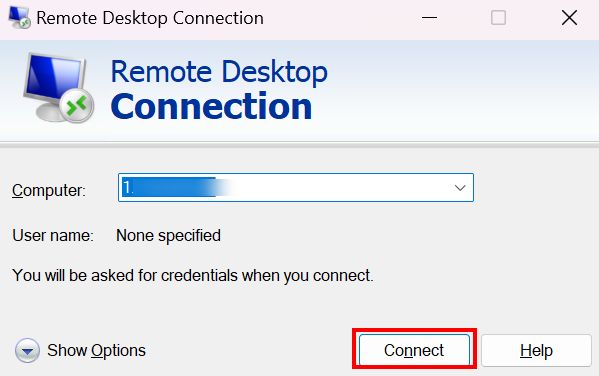 Remote Desktop on Windows