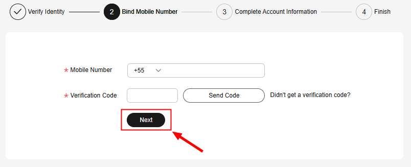 Bind Mobile Phone Number