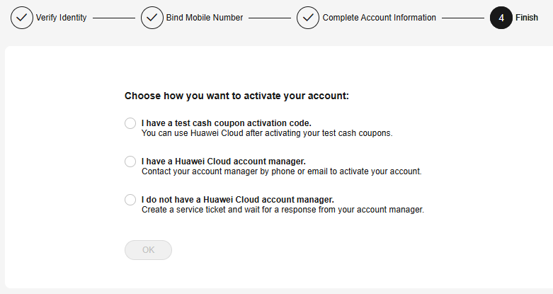 Enable your account